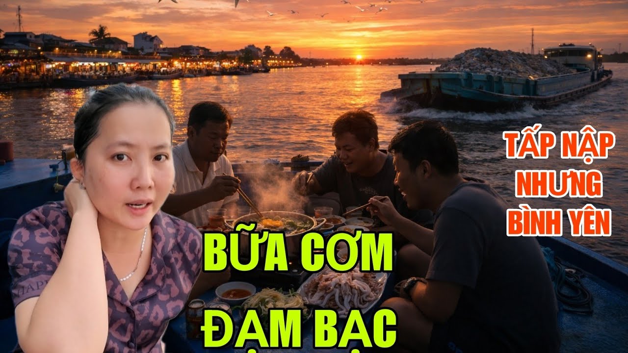 Sông Nước, Sà Lan, Bữa Chiều Nóng Hổi… Một Bữa Hải Sản Đậm Chất View Trên Rạch Đồng Tranh