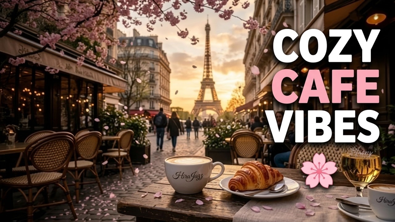 Paris Cafe Jazz & Korean Cafe Music | 파리 감성 카페 재즈