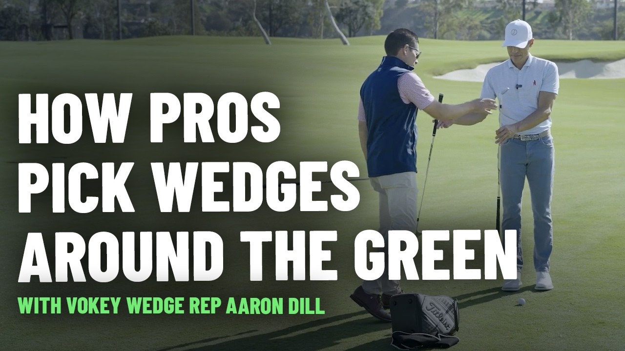 Your wedge selection is all wrong...