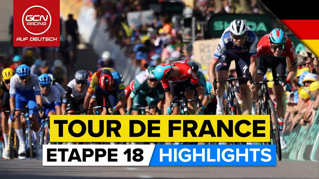 Tour De France 2023 Highlights - Etappe 18