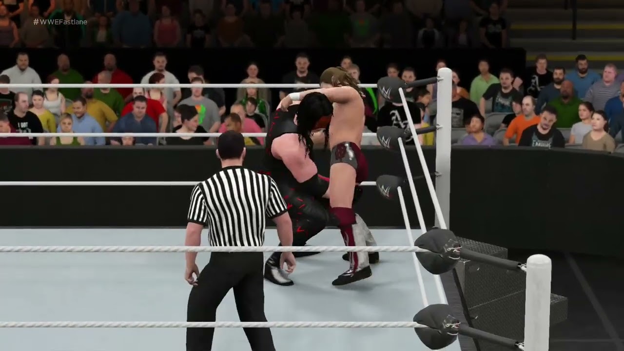 Kane vs Daniel Bryan Intercontinental Championship last man standing match