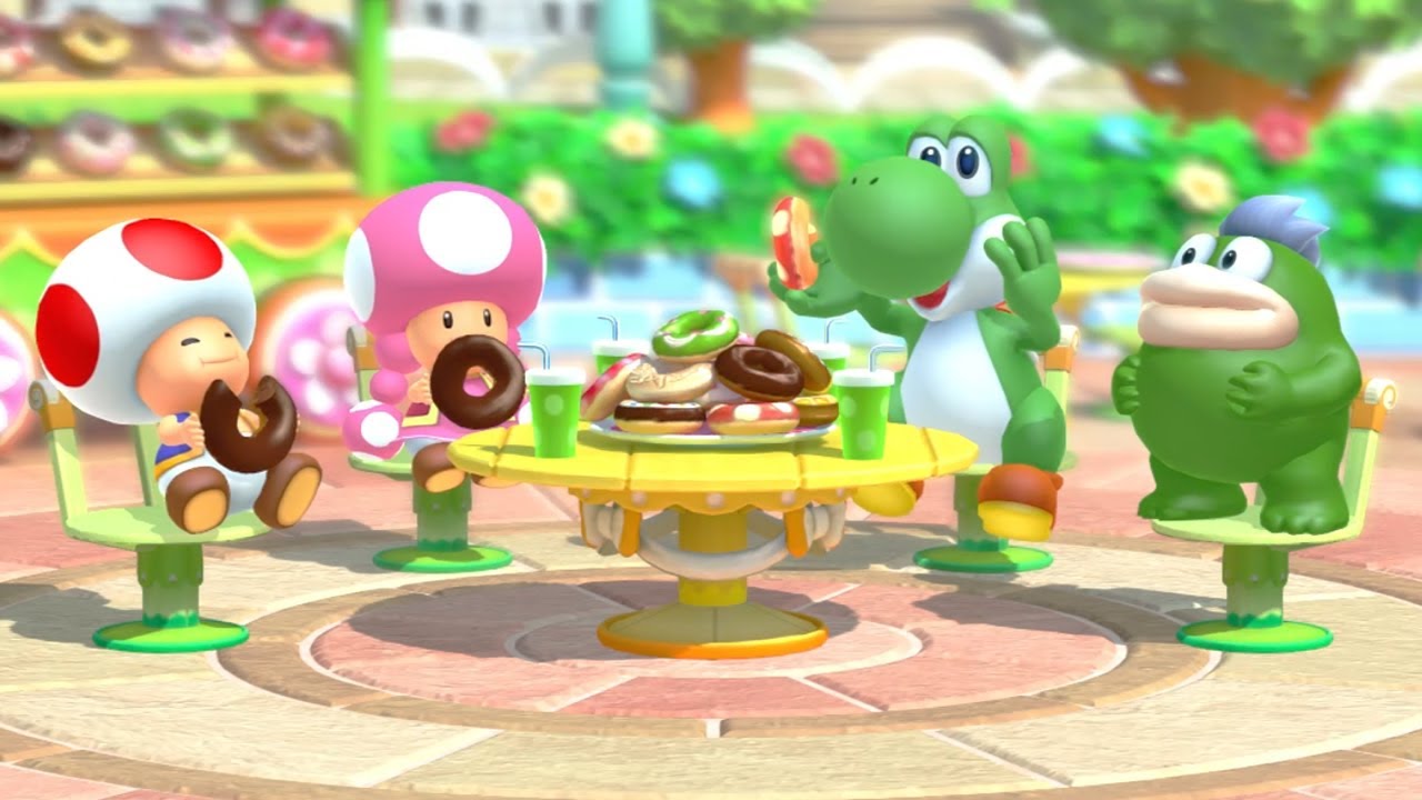 Mario Party 10 Gameplay - Toad vs Toadette vs Yoshi vs Spike (Minigame)