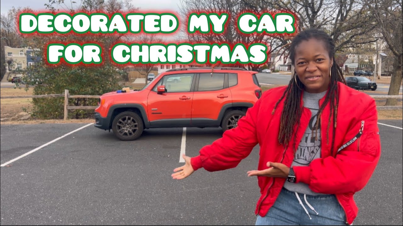 How To Decorate Your Car For Christmas!