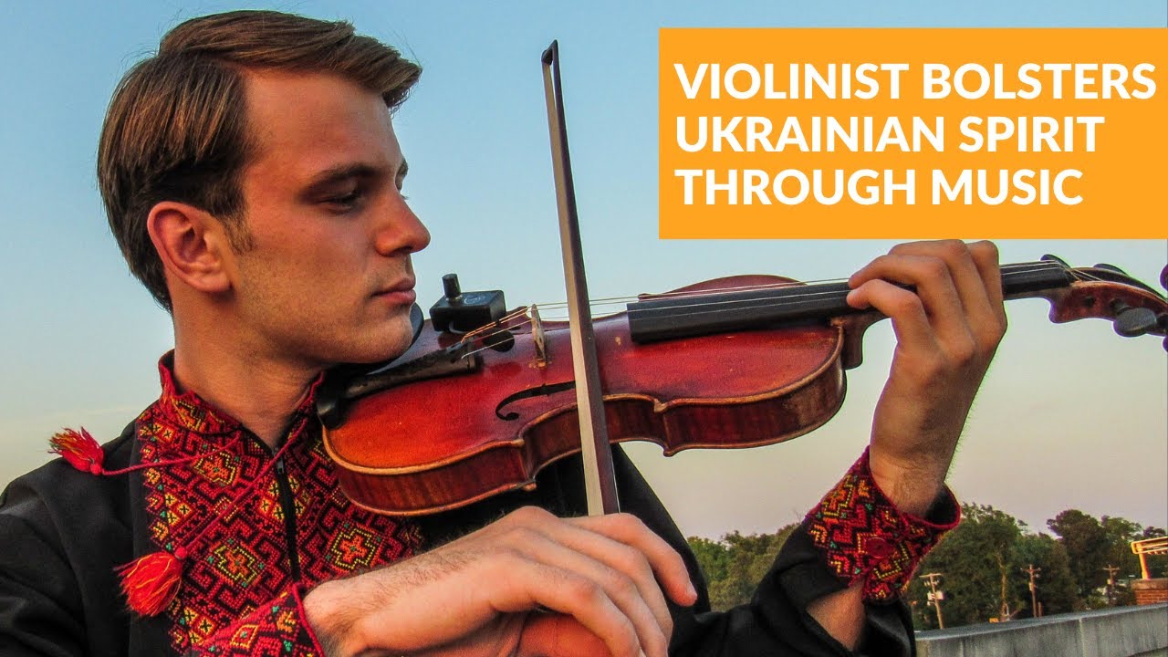 #Shorts How One Ukrainian Violinist Copes & Supports His Country