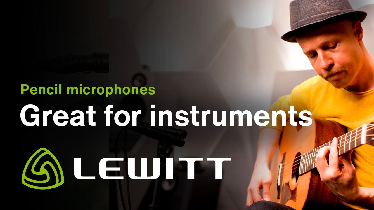 Why pencil mics are great for instrument recording