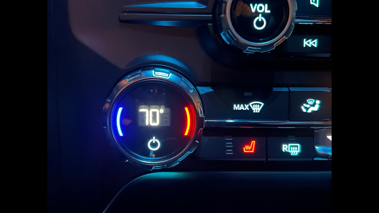 F150 HVAC Control Swap 2021-23 (LCD Knob)