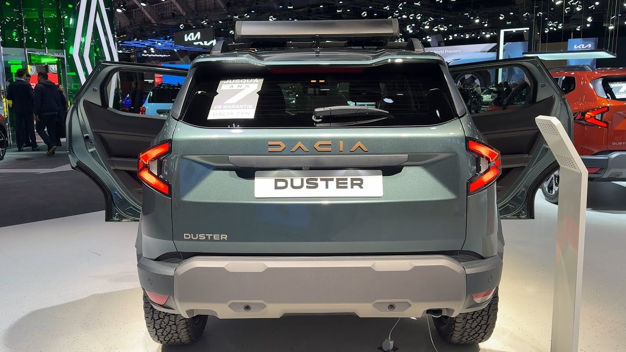 DACIA DUSTER 2026 UPDATED new mild hybrid 140 modell - ROOF RACK, PRACTICALITY & trunk space
