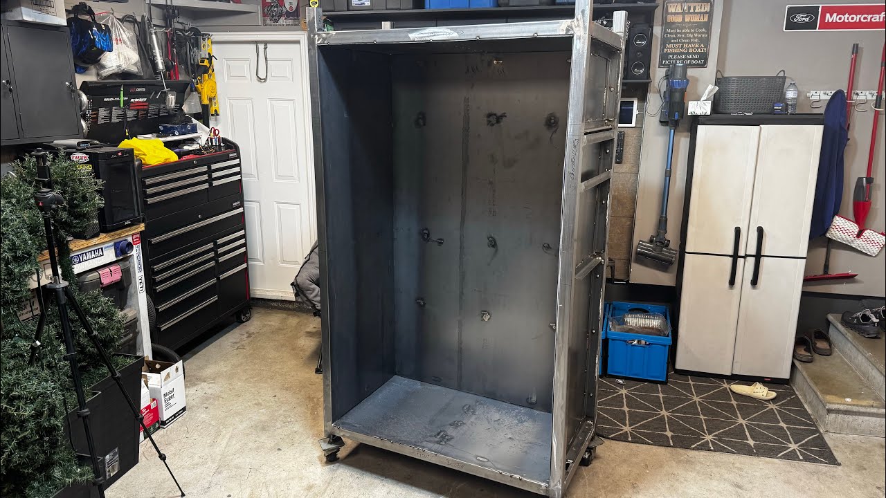 New Powder Coating Oven build.  Part #3 #powdercoatingoven #powdercoatingovenbuild