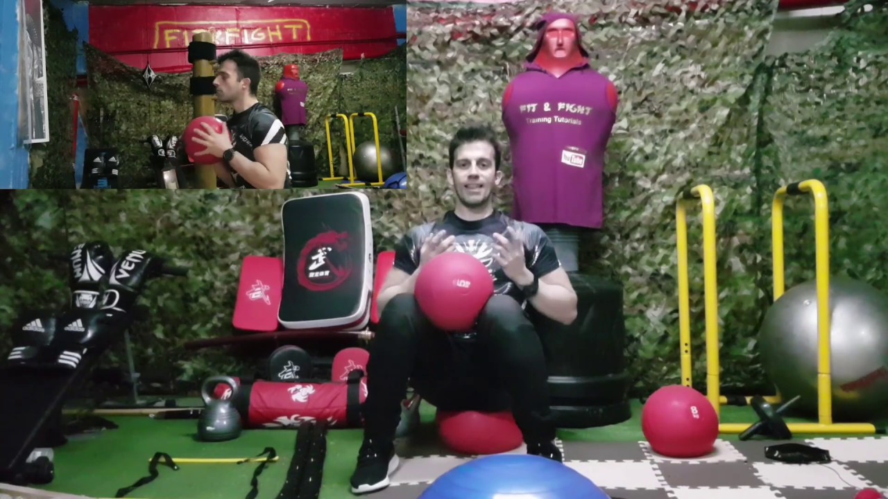 Προπόνηση με ιατρική μπάλα (medicine ball)