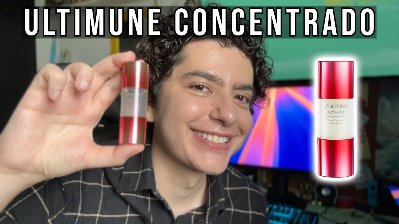 RESENHA SHISEIDO ULTIMUNE FUTURE POWER SHOT - O ULTIMUNE ULTRA CONCENTRADO