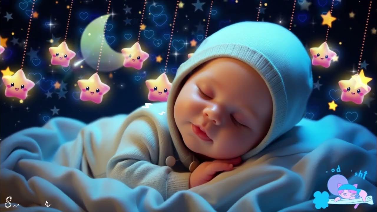 Baby Sleep Music 🎵 Mozart & Brahms | Gentle Lullabies for Peaceful Nights