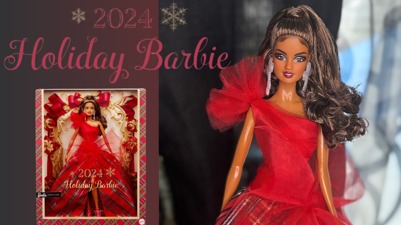 2024 Holiday Barbie unboxing and review!
