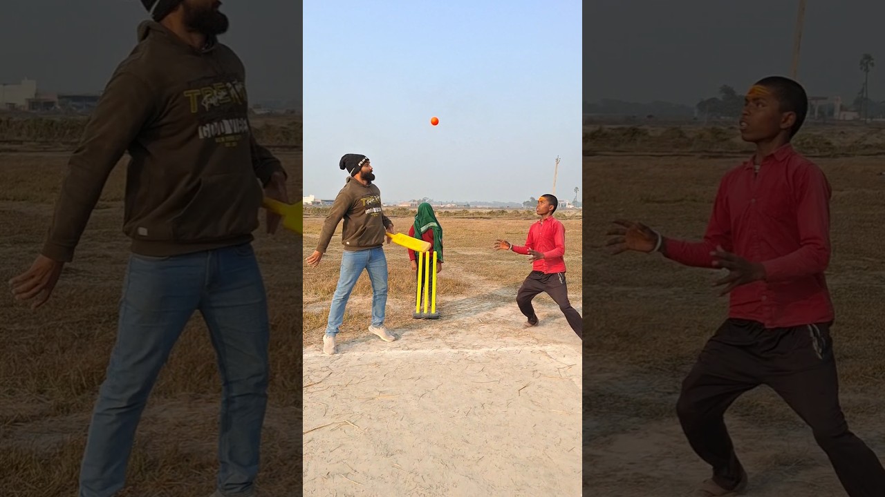 Cricket Comedy scene 🏏😅 