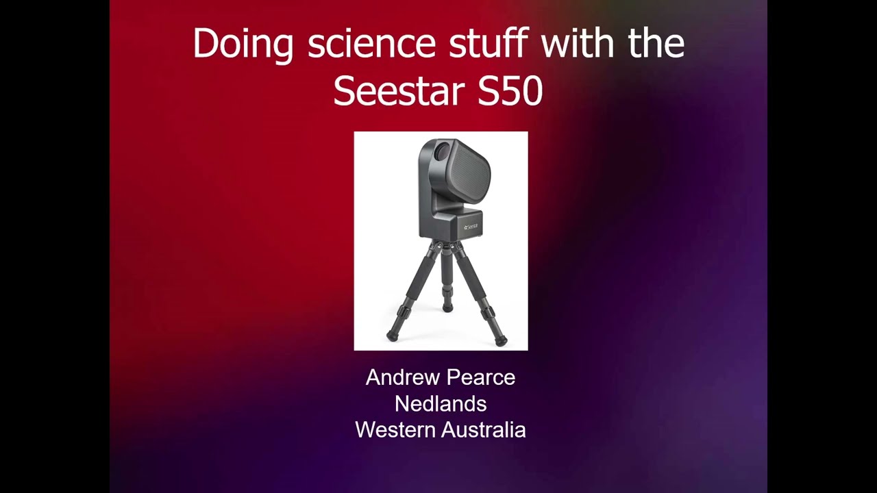 Doing Science with the Seestar S50 Smart Telescope