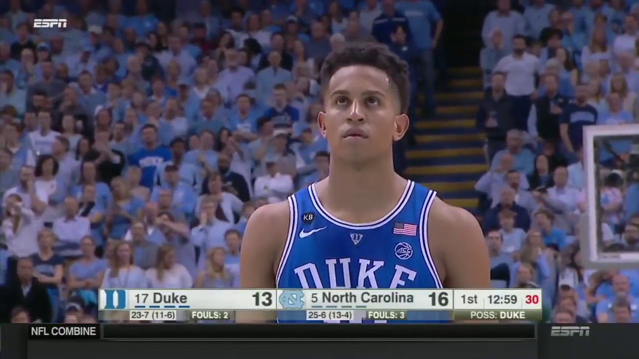 2017 #5 North Carolina v. #17 Duke