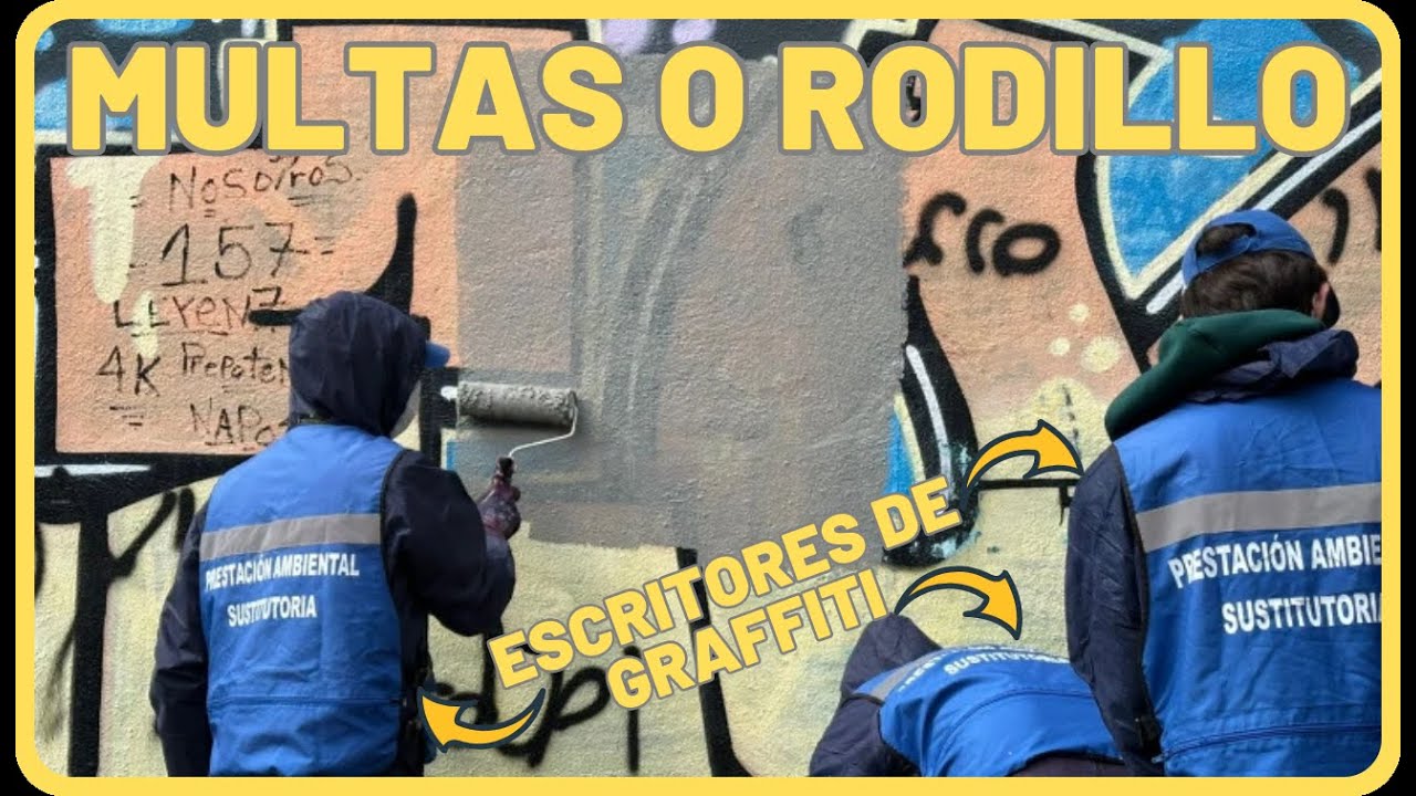 ¿BORRAR GRAFFITI o PAGAR la MULTA? Elige tu propia aventura