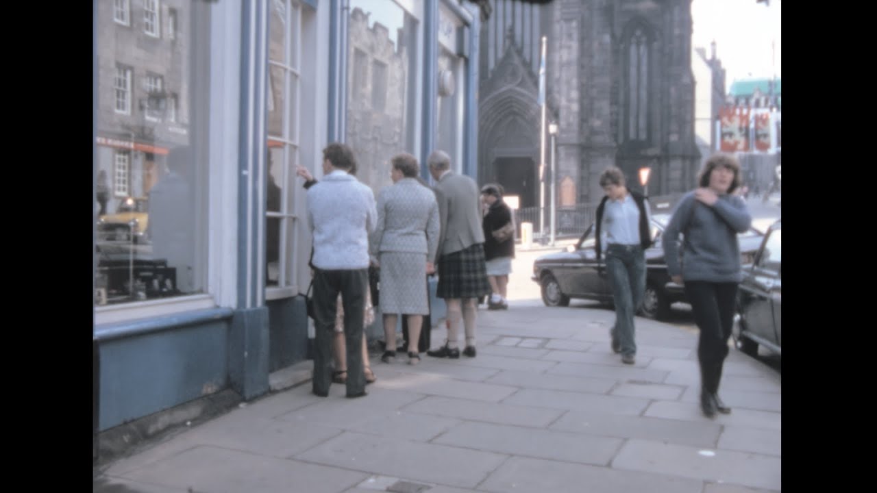 Edinburgh 1979 archive footage