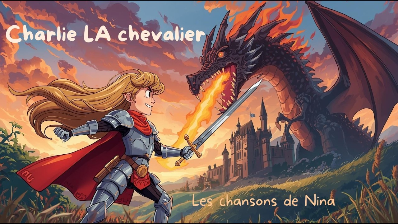 Charlie LA chevalier 🐉 - chanson pour enfants