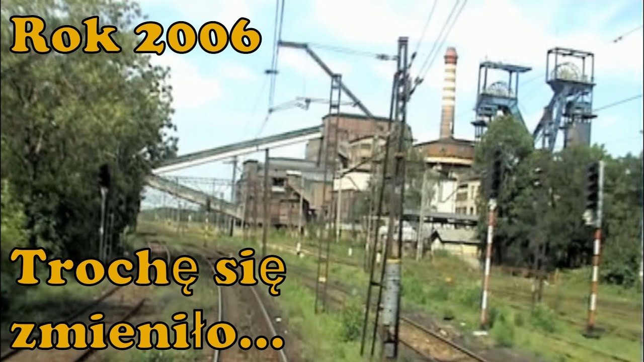 Jazda w kabinie lokomotywy ET22 na odcinku Jaworzno - Zabrze. Prawdopodobnie rok 2006