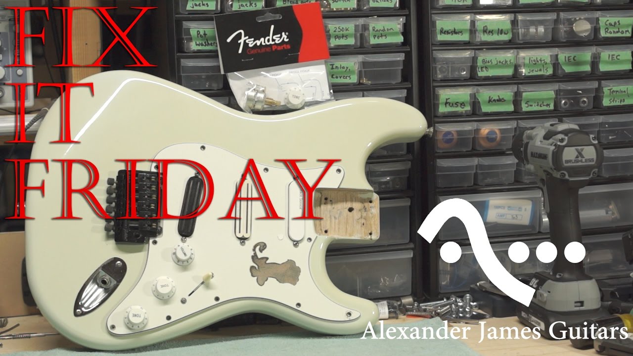 Fender TBX tone control install - Fix it Friday #7 AJG