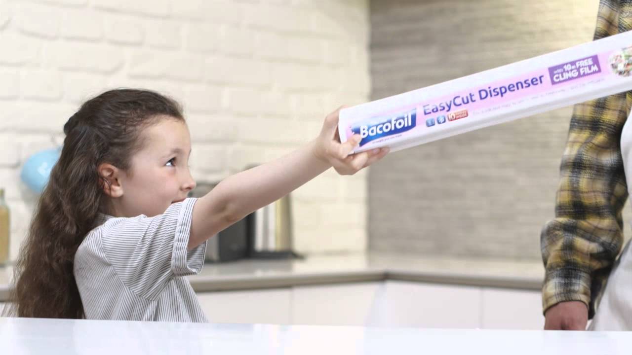 Bacofoil EasyCut Cling Film video