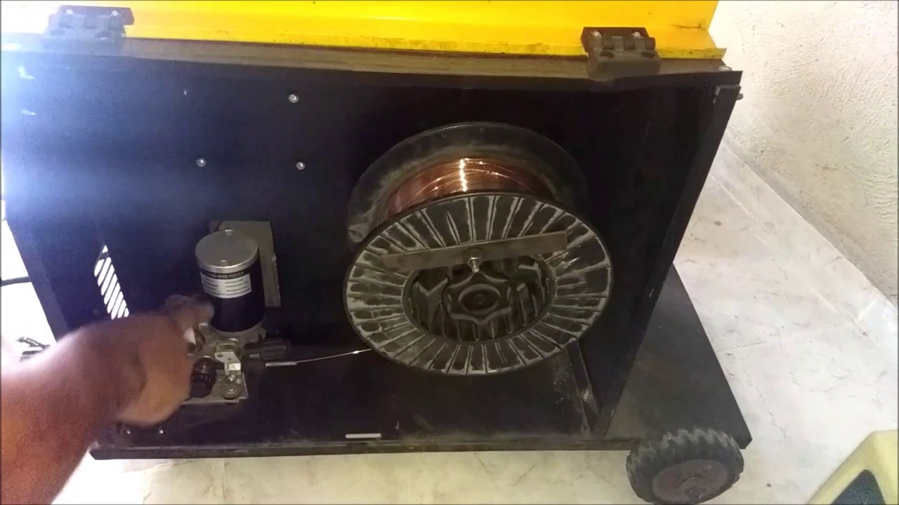 INVERSORA V8 BRASIL MIG 205 MOTOR DO CARRETEL NÃO FUNCIONA