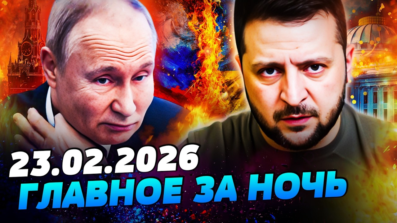 ⚡В ЭТИ МИНУТЫ! ЗЕЛЕНСКИЙ СКАЗАЛ ЭТО В ЛИЦО! ПУТИН ТАКОГО НЕ ОЖИДАЛ! ЭТО ПЕРЕВОРОТ! — УТРО 23.02.2026