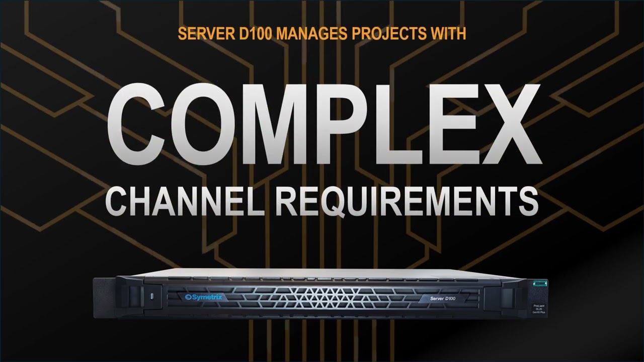 Symetrix Server D100