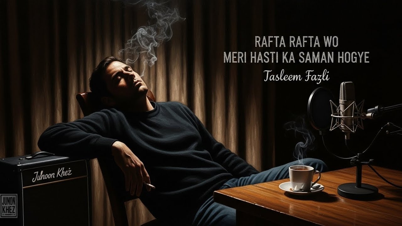 Rafta Rafta Wo Meri | Melodious Ghazal | Tribute to Mehdi Hasan | Junoon Khez #urdupoetry #music