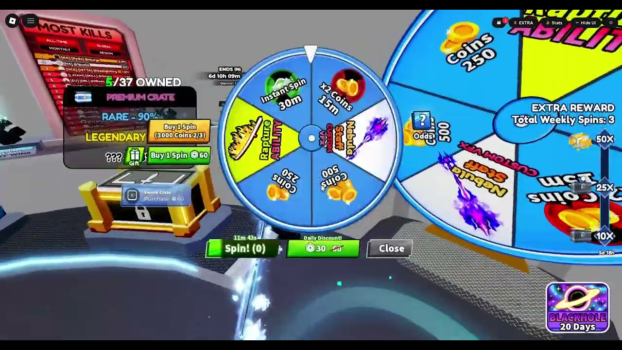 Playing Blade Ball Until Clash