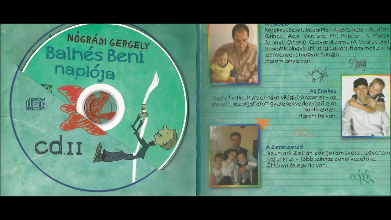 Nógrádi Gergely: Balhés Beni naplója (HANGOSKÖNYV)