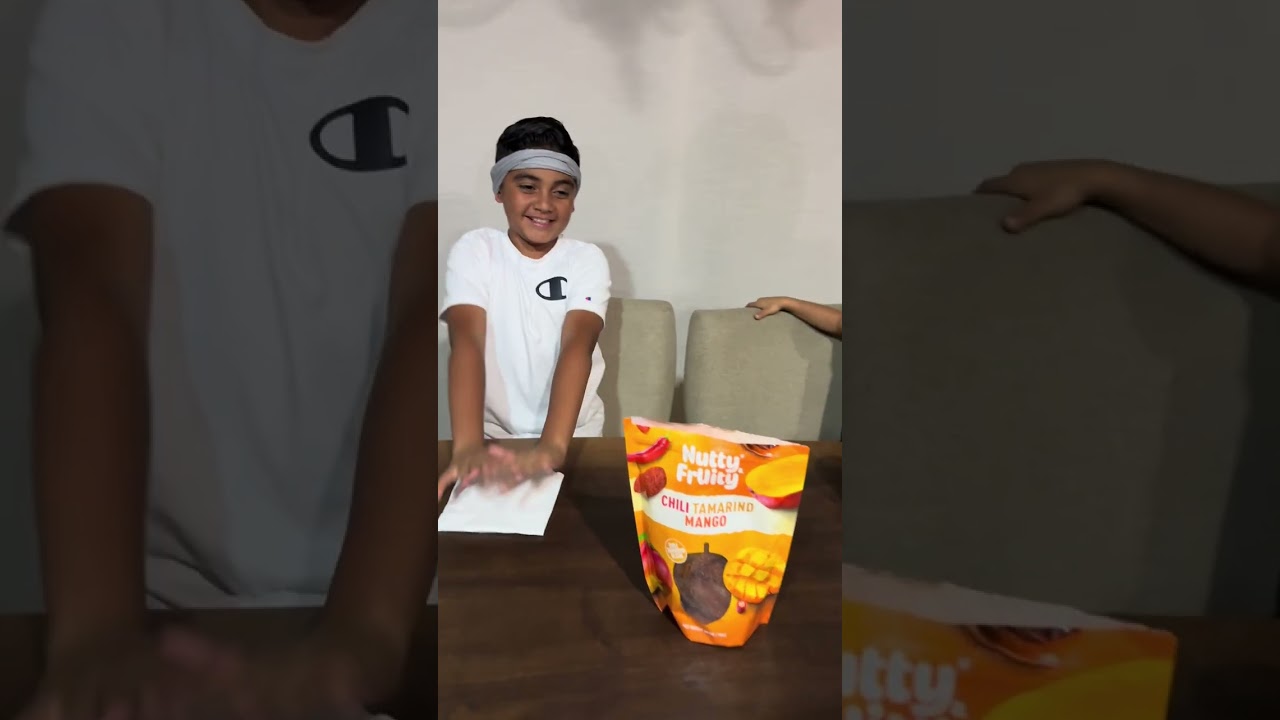 Blindfolded food testing challenge