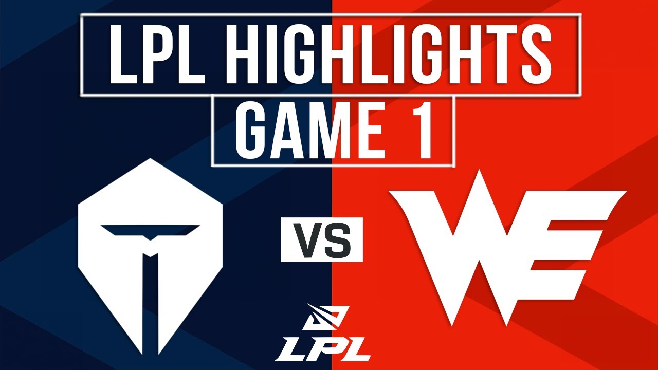 TES vs WE Highlights Game 1 | LPL 2026 Split 1 Play-In Round 1 | Top Esports vs Team WE