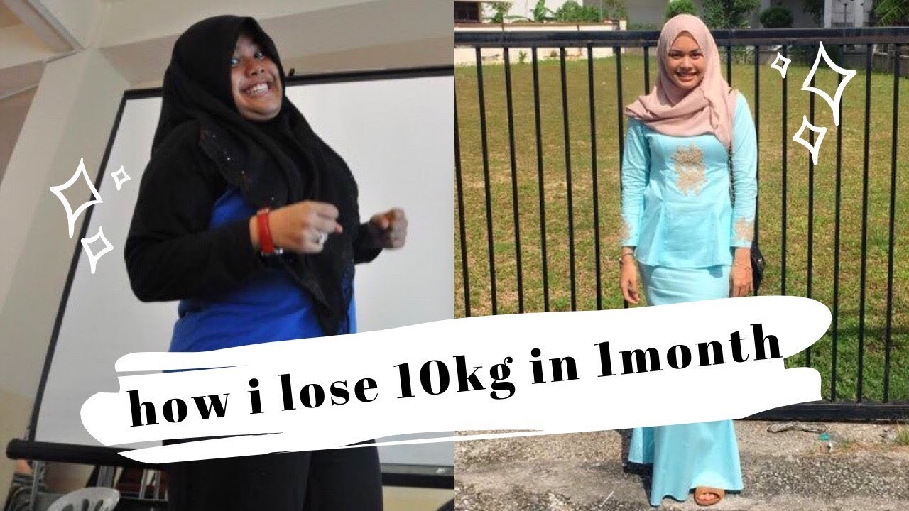 HOW I LOSE 10KG IN 1MONTH | DIET SIHAT