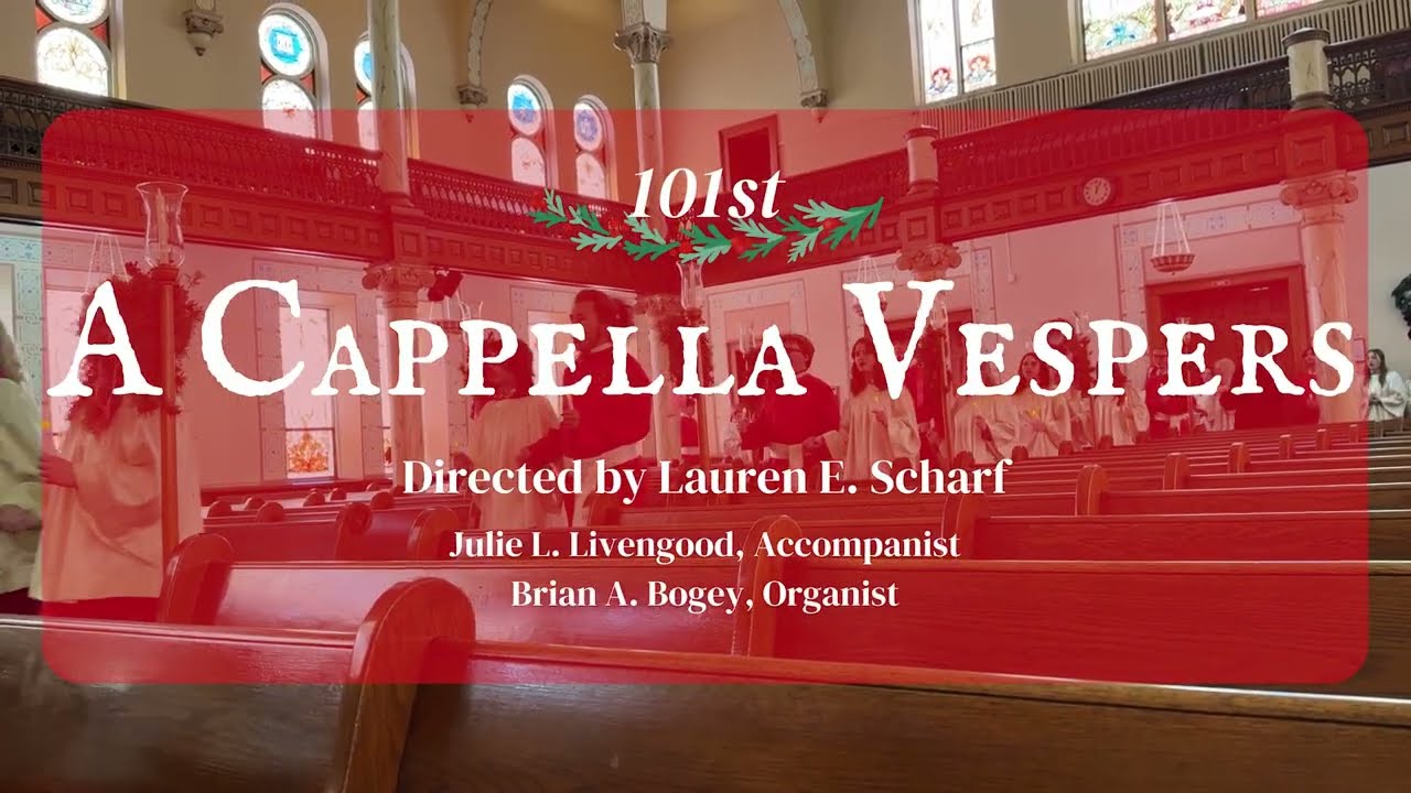 2025 JHS A Cappella Vespers - Promo
