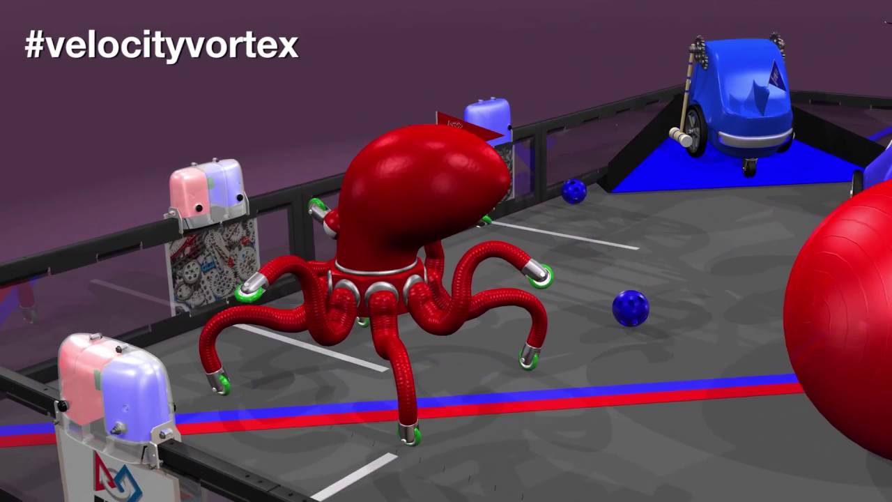 FTC 2016-2017: Velocity Vortex(Animation Only)