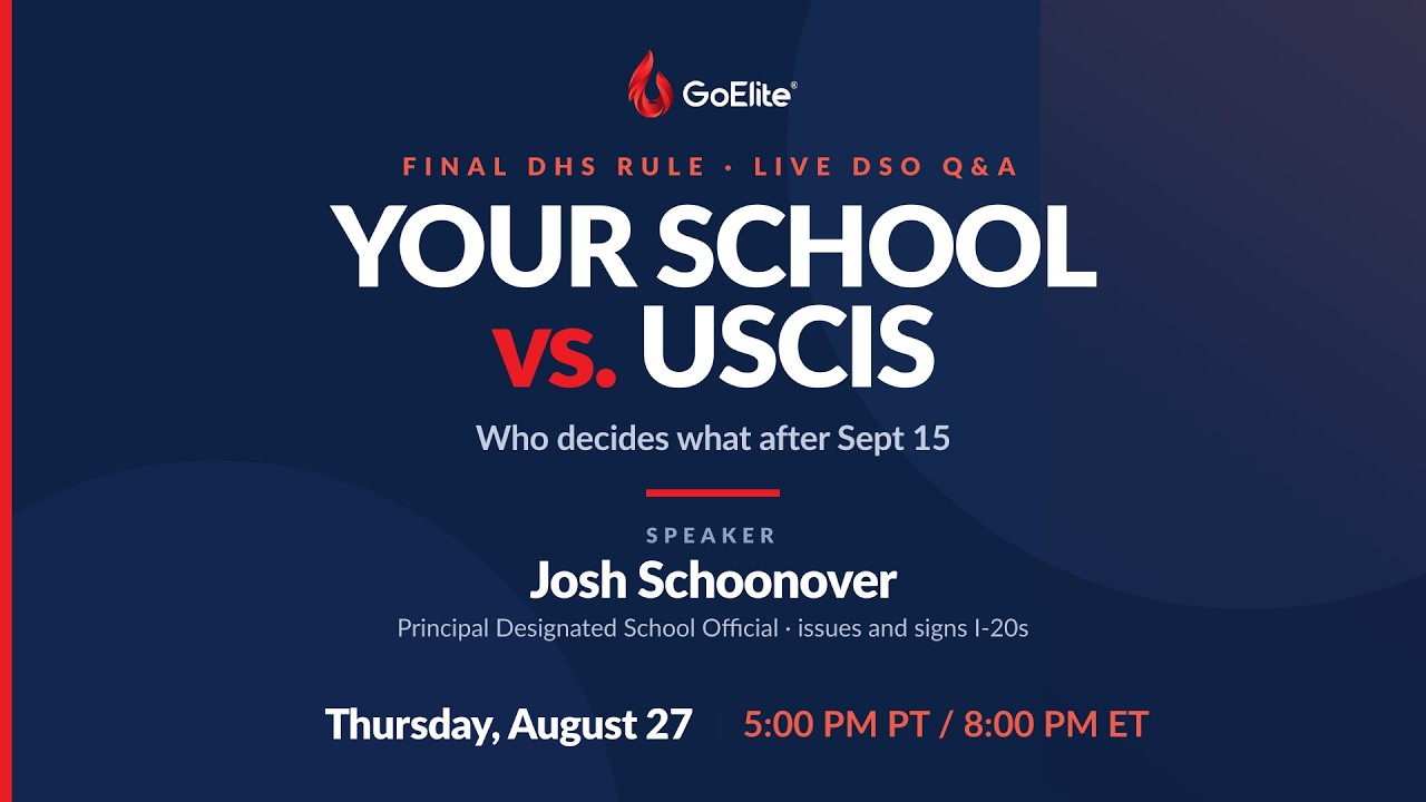 Your School vs. USCIS