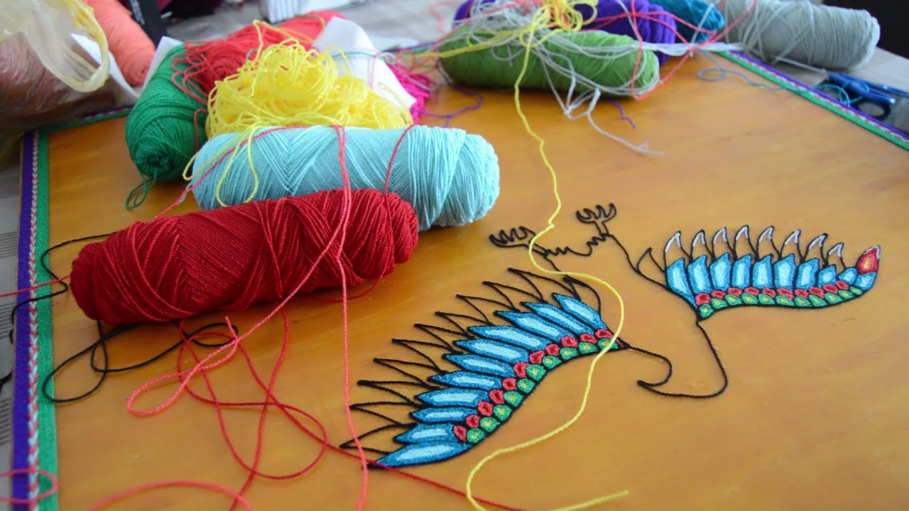 como hacer pinturas de hilo, aprende a realizarlas #nayarit