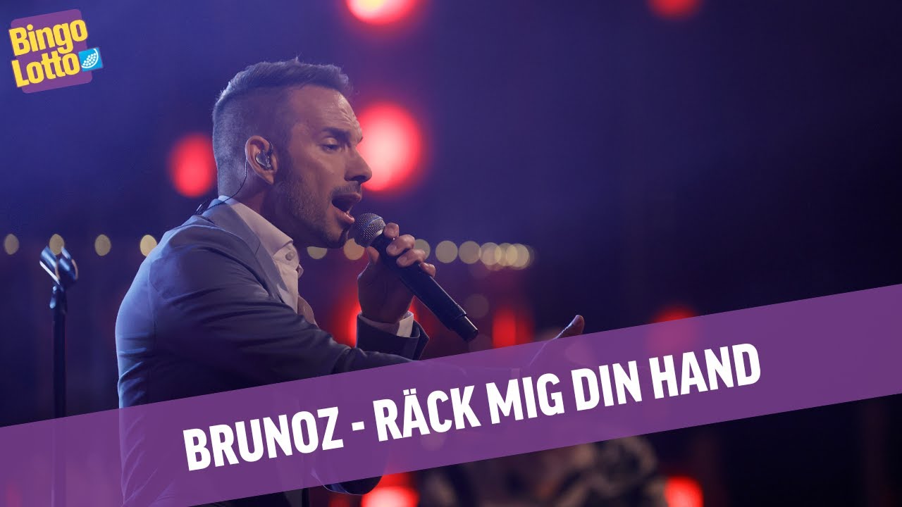 Brunoz -  Räck mig din hand - Live BingoLotto 4/5 2025