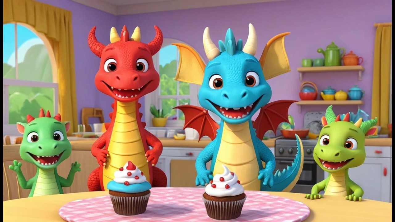 Драгон Дудл открывает кафе с кексами 🐉🧁