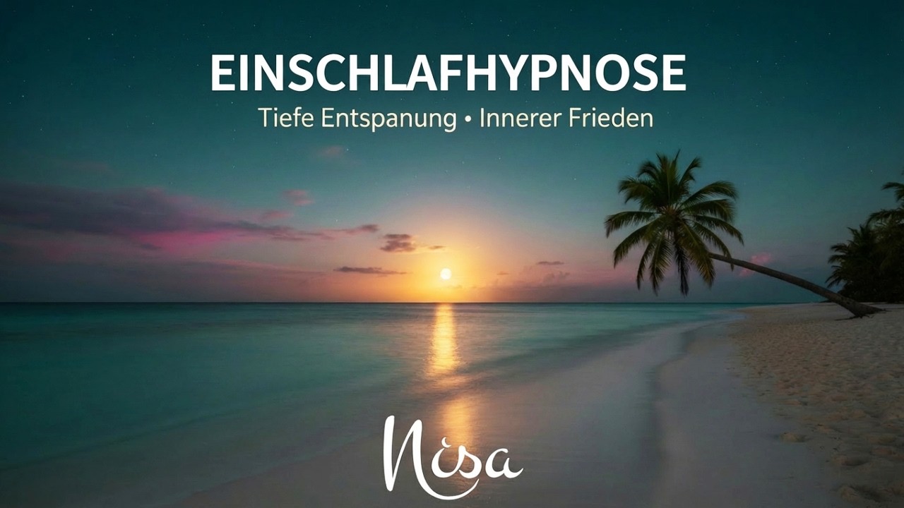 Einschlafhypnose: Nacht am Meer | Geborgen einschlafen & Entspannt durchschlafen
