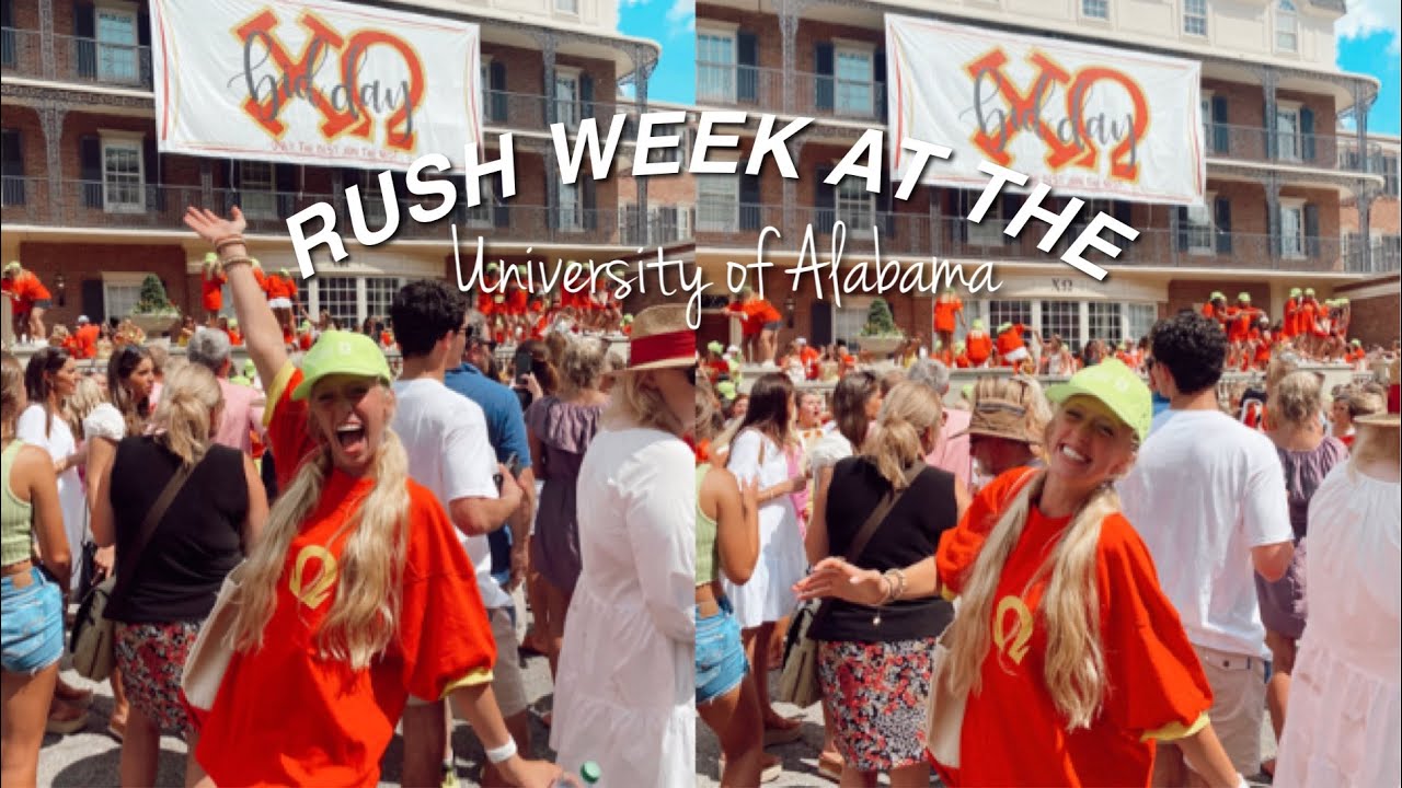 RUSH WEEK at the University of Alabama 2021 ✰ Caitlyn Green
