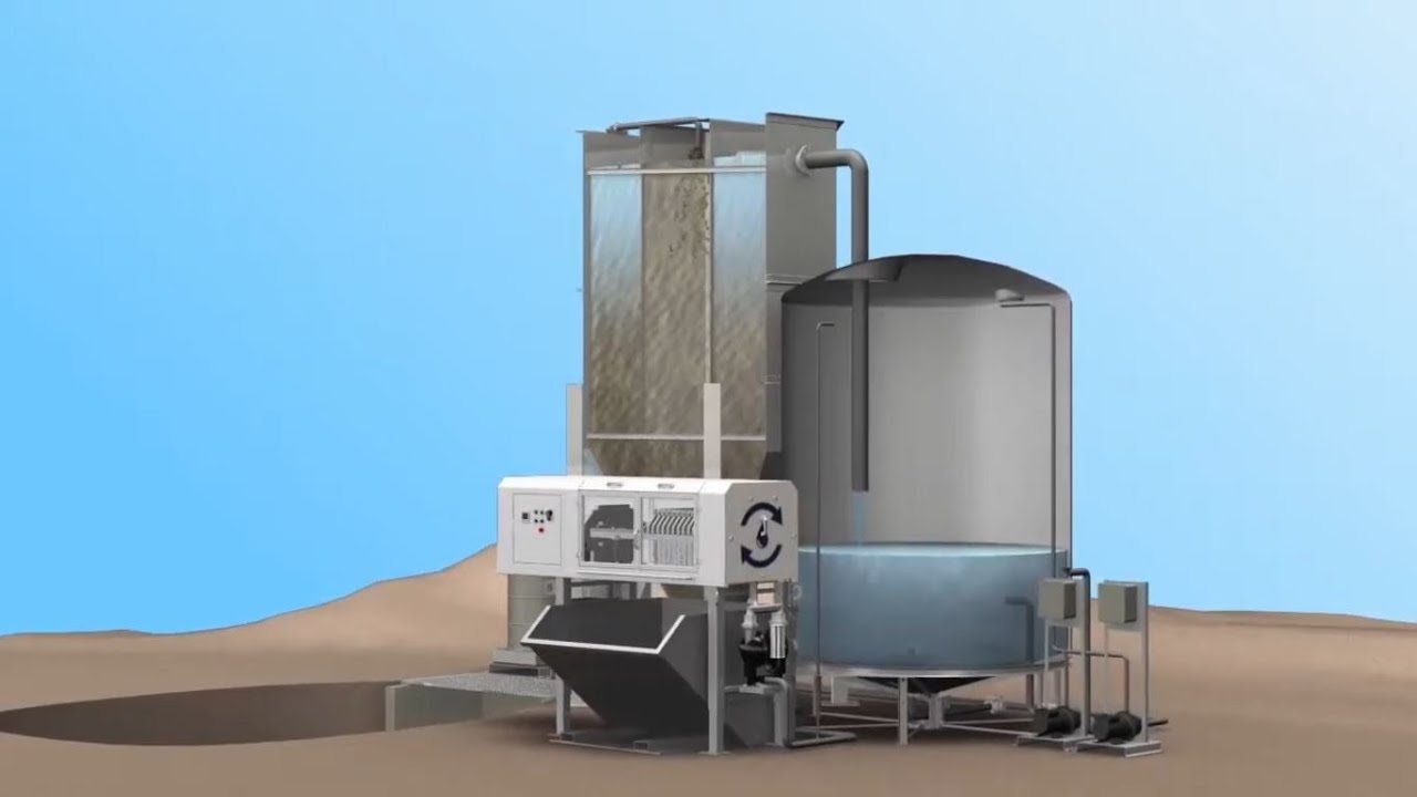 Slurry Silo  with Automatic Filter Press- MADE IN USA from Full Circle Water