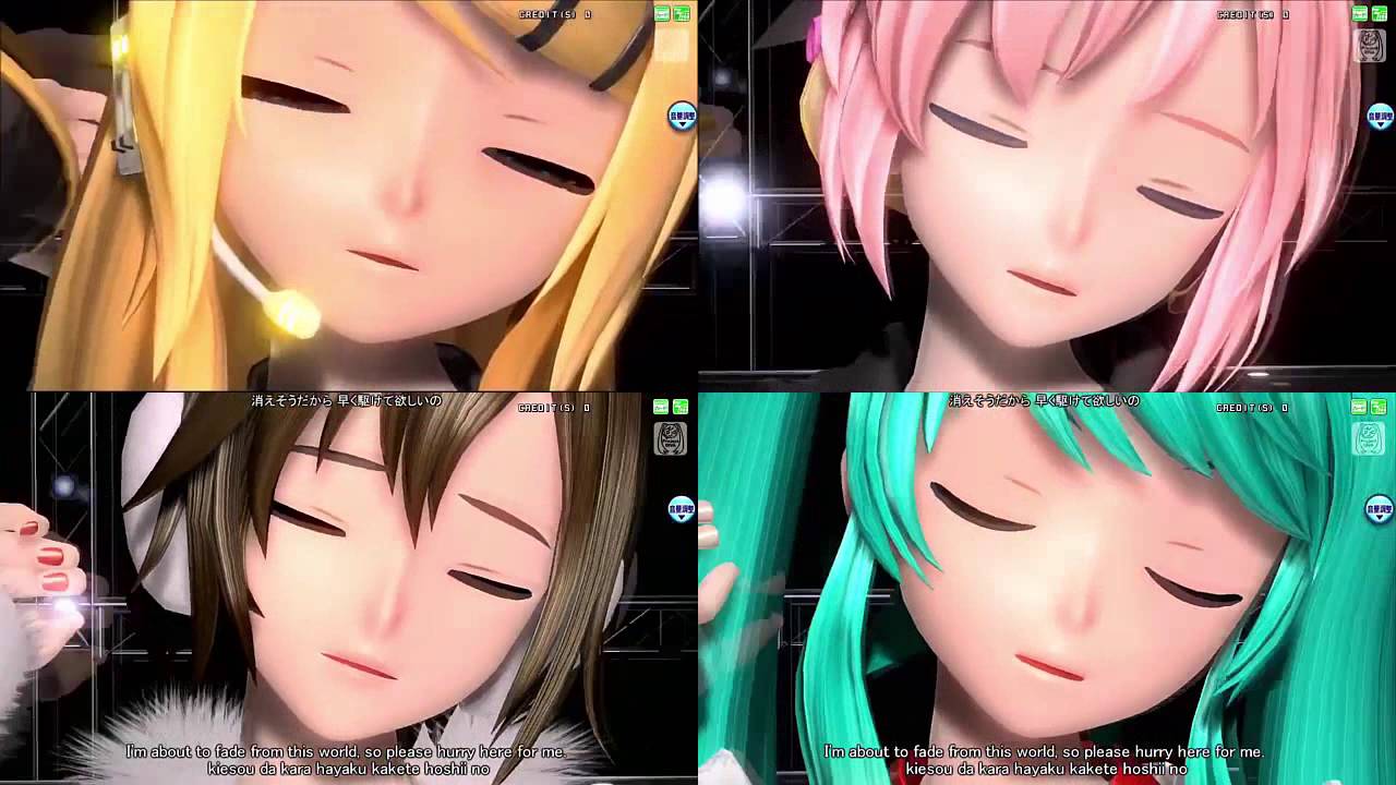 [HD 720p] Vocaloid (Miku, Luka ,Meiko, Rin) The Snow White Princess is