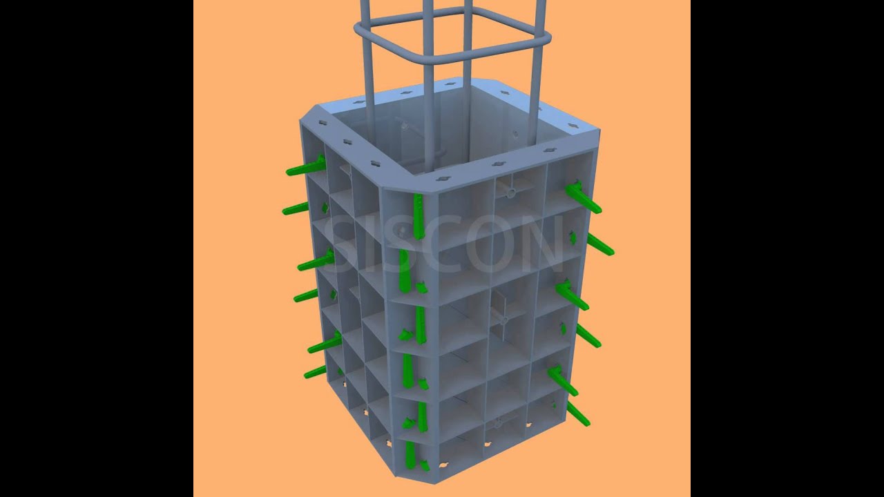 Plastic Column Formwork (Siscon Formwork)