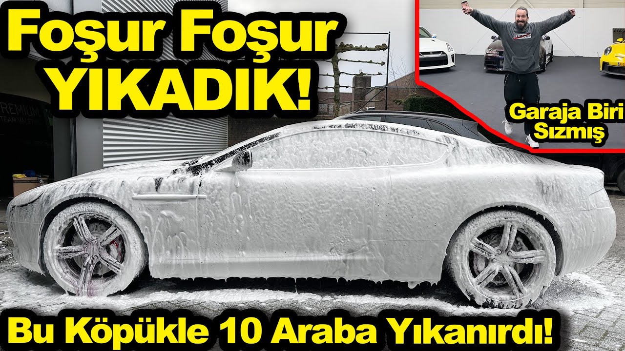 There's No Foam Like This! Aston Martin Washed Up! | Doğukan Manço Surprise | Japonic