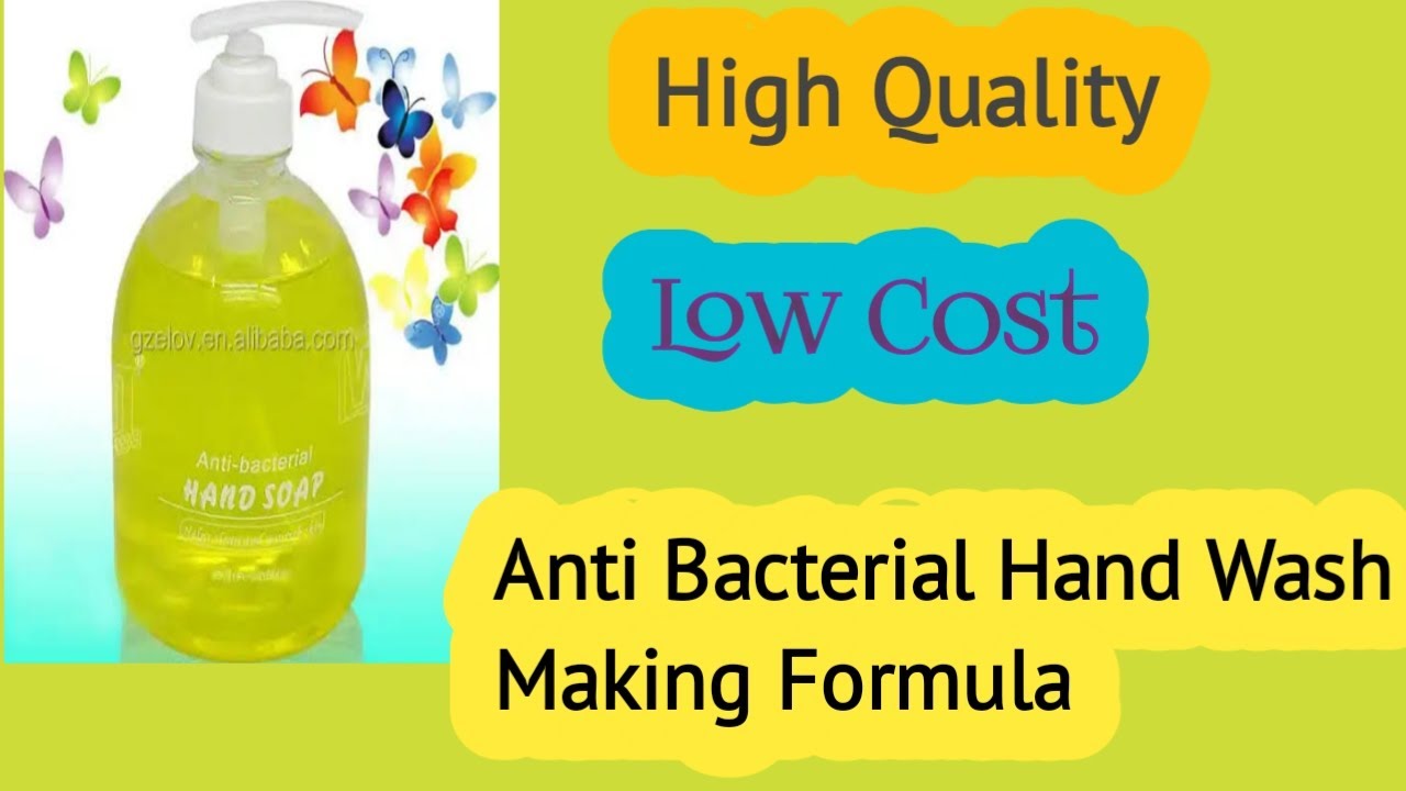 Anti Bacterial Liquid Hand Wash Making Formulation  |DIY |Step By Step in Urdu Hindi