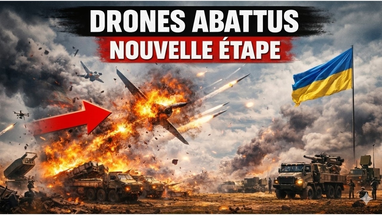DERNIÈRE MINUTE! Après des milliers de drones abattus… Kiev prépare une nouvelle étape