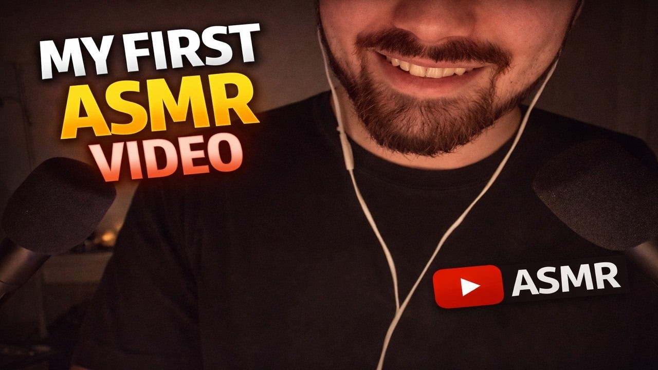 It's my first ASMR video (Don't judge me)