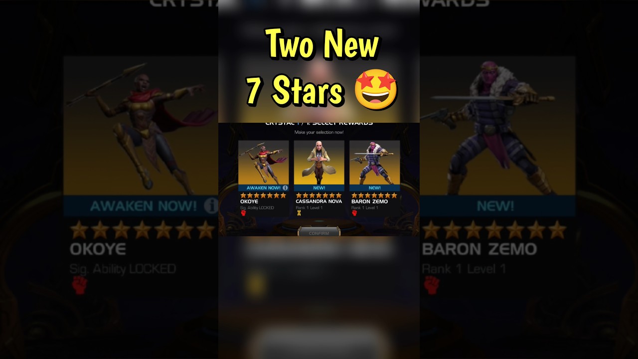New 7 Stars 🤩 (Another Compensation) - MCOC